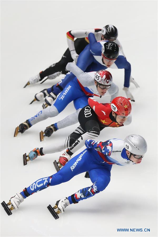 (SP)THE NETHERLANDS-DORDRECHT-ISU WORLD CUP-SHORT TRACK