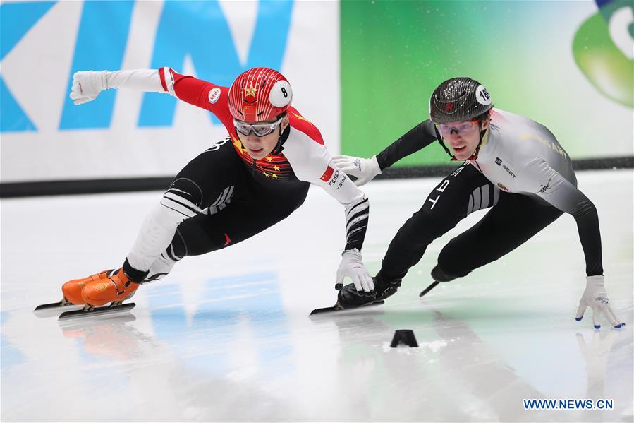 (SP)THE NETHERLANDS-DORDRECHT-ISU WORLD CUP-SHORT TRACK