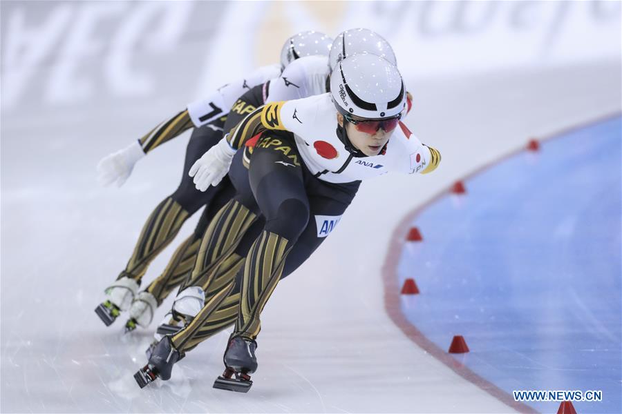 (SP)U.S.-SALT LAKE CITY-ISU-SINGLE DISTANCES SPEED SKATING-WORLD CHAMPIONSHIPS