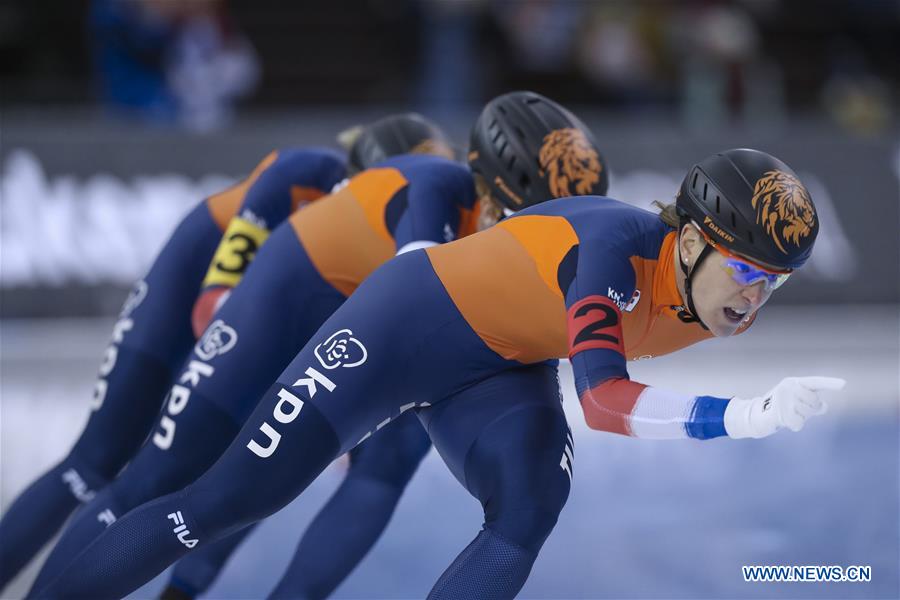 (SP)U.S.-SALT LAKE CITY-ISU-SINGLE DISTANCES SPEED SKATING-WORLD CHAMPIONSHIPS