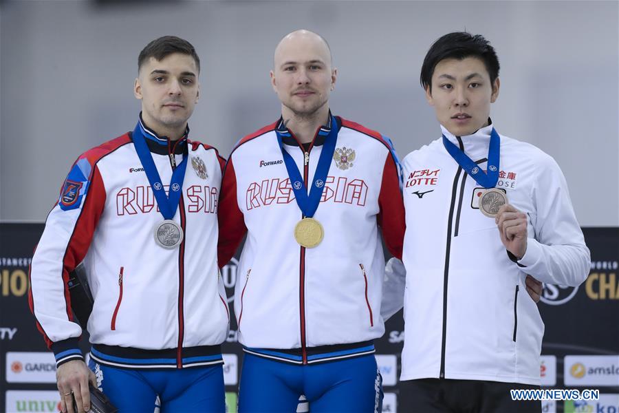 (SP)U.S.-SALT LAKE CITY-ISU-SINGLE DISTANCES SPEED SKATING-WORLD CHAMPIONSHIPS