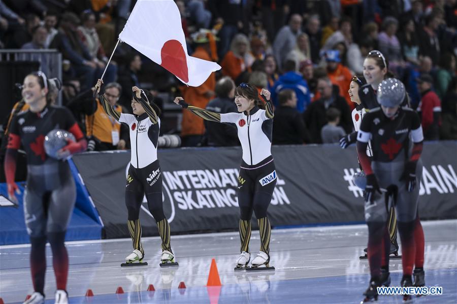 (SP)U.S.-SALT LAKE CITY-ISU-SINGLE DISTANCES SPEED SKATING-WORLD CHAMPIONSHIPS