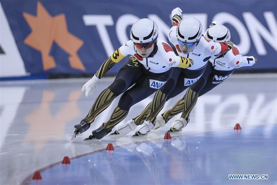 (SP)U.S.-SALT LAKE CITY-ISU-SINGLE DISTANCES SPEED SKATING-WORLD CHAMPIONSHIPS