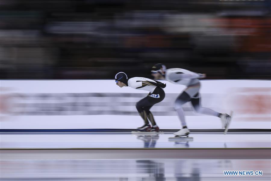 (SP)U.S.-SALT LAKE CITY-ISU-SINGLE DISTANCES SPEED SKATING-WORLD CHAMPIONSHIPS