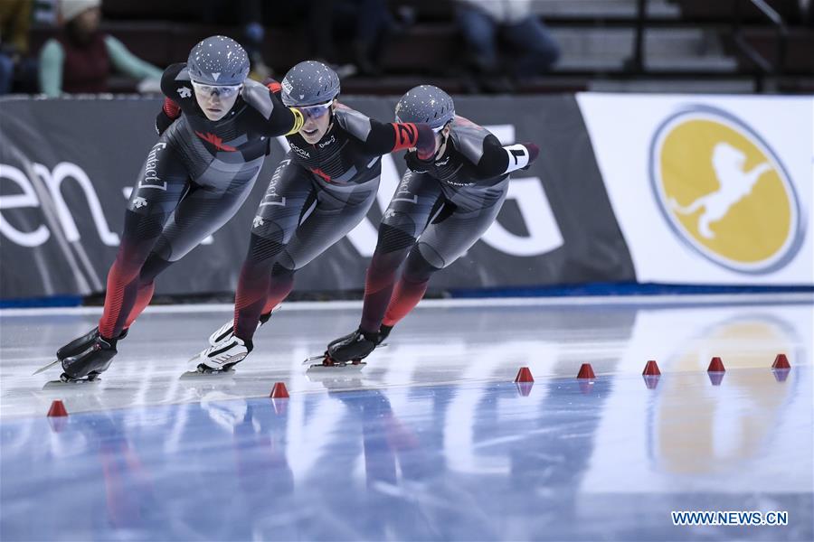 (SP)U.S.-SALT LAKE CITY-ISU-SINGLE DISTANCES SPEED SKATING-WORLD CHAMPIONSHIPS