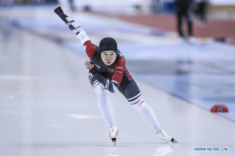 (SP)U.S.-SALT LAKE CITY-ISU-SINGLE DISTANCES SPEED SKATING-WORLD CHAMPIONSHIPS