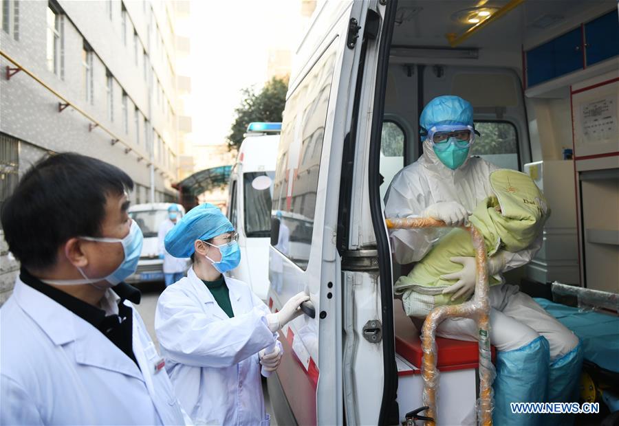 CHINA-SHAANXI-XI'AN-CORONAVIRUS PATIENT-BIRTH-INFANT WITH NO INFECTION-HOSPITAL DISCHARGE (CN)