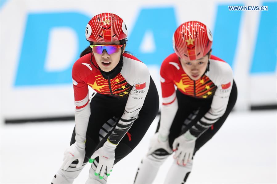 Highlights of 20192020 ISU World Cup Short Track in Dordrecht Xinhua