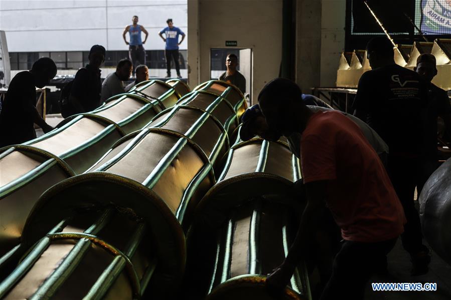 BRAZIL-SAO PAULO-SAMBA SCHOOL-CHINA-STORY
