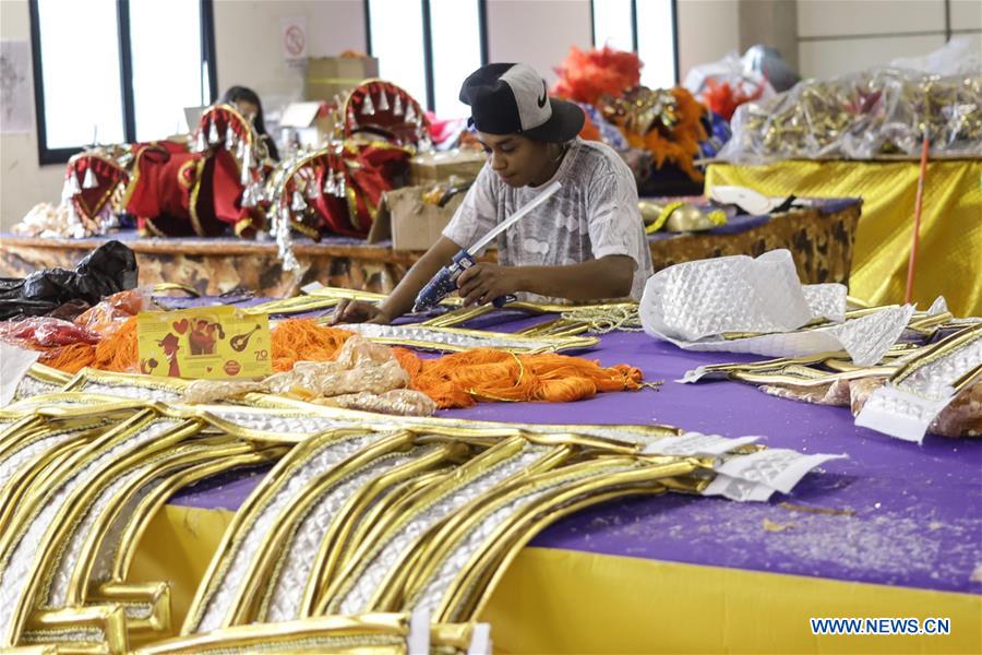 BRAZIL-SAO PAULO-SAMBA SCHOOL-CHINA-STORY