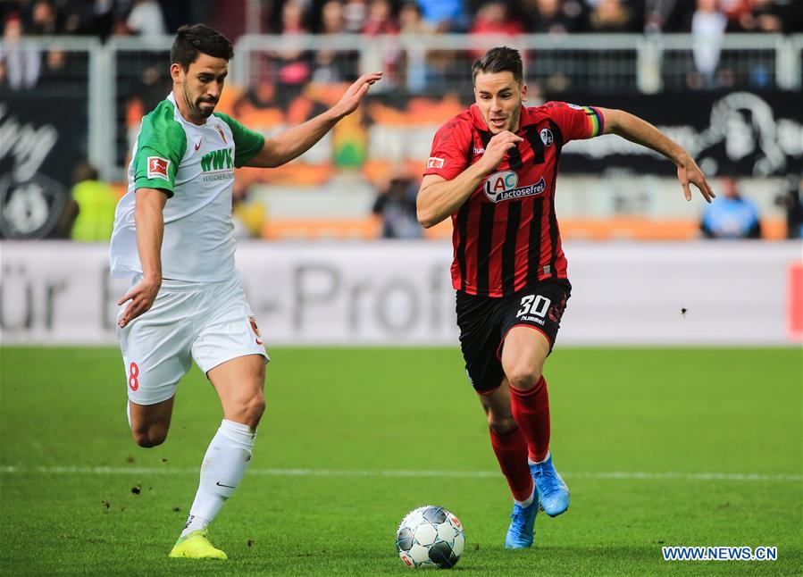 (SP)GERMANY-AUGSBURG-BUNDESLIGA-AUGSBURG VS FREIBURG