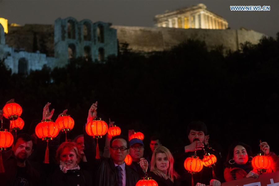 GREECE-ATHENS-CHINA-NOVEL CORONAVIRUS-SOLIDARITY