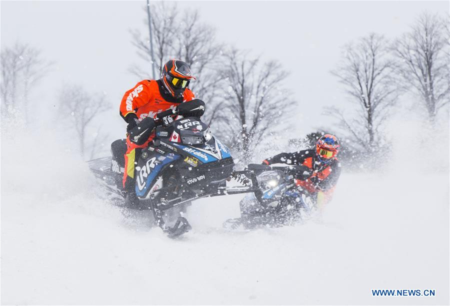 (SP)CANADA-ONTARIO-INNISFIL-SNOWCROSS RACES
