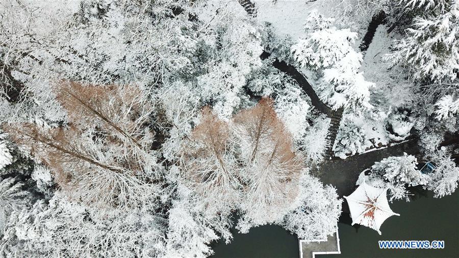 CHINA-ANHUI-HEFEI-PARK-SNOW VIEW (CN)