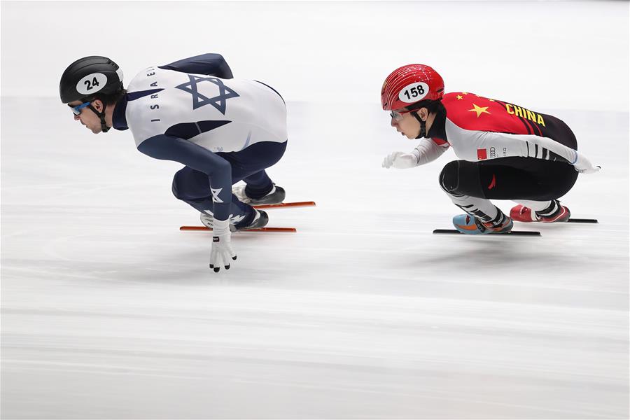 (SP)THE NETHERLANDS-DORDRECHT-ISU WORLD CUP-SHORT TRACK