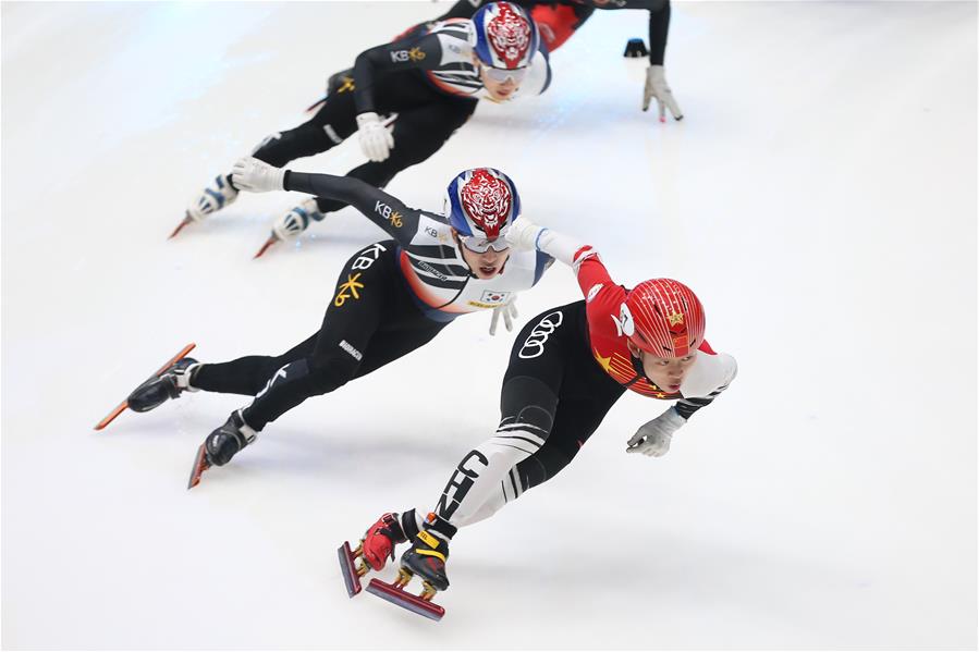 (SP)THE NETHERLANDS-DORDRECHT-ISU WORLD CUP-SHORT TRACK