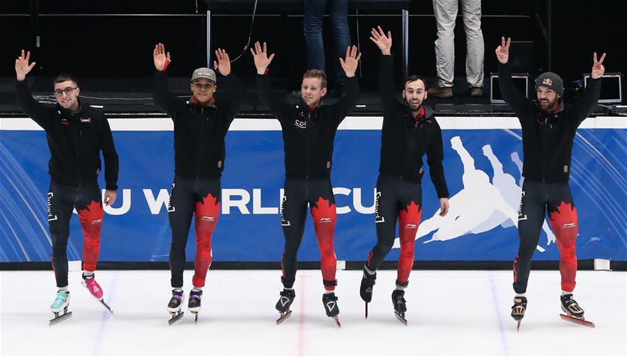 (SP)THE NETHERLANDS-DORDRECHT-ISU WORLD CUP-SHORT TRACK
