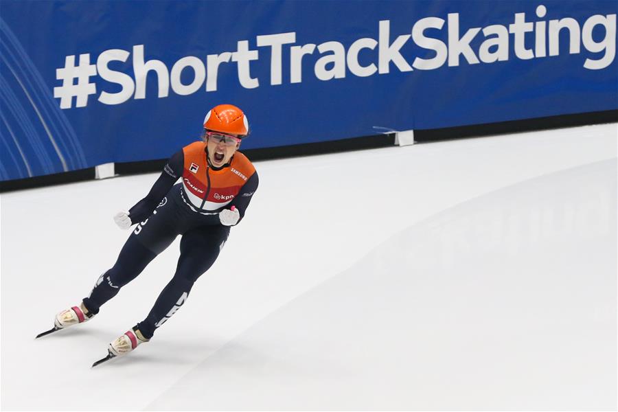 (SP)THE NETHERLANDS-DORDRECHT-ISU WORLD CUP-SHORT TRACK