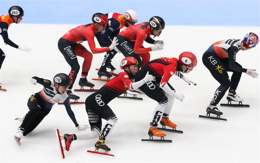 (SP)THE NETHERLANDS-DORDRECHT-ISU WORLD CUP-SHORT TRACK