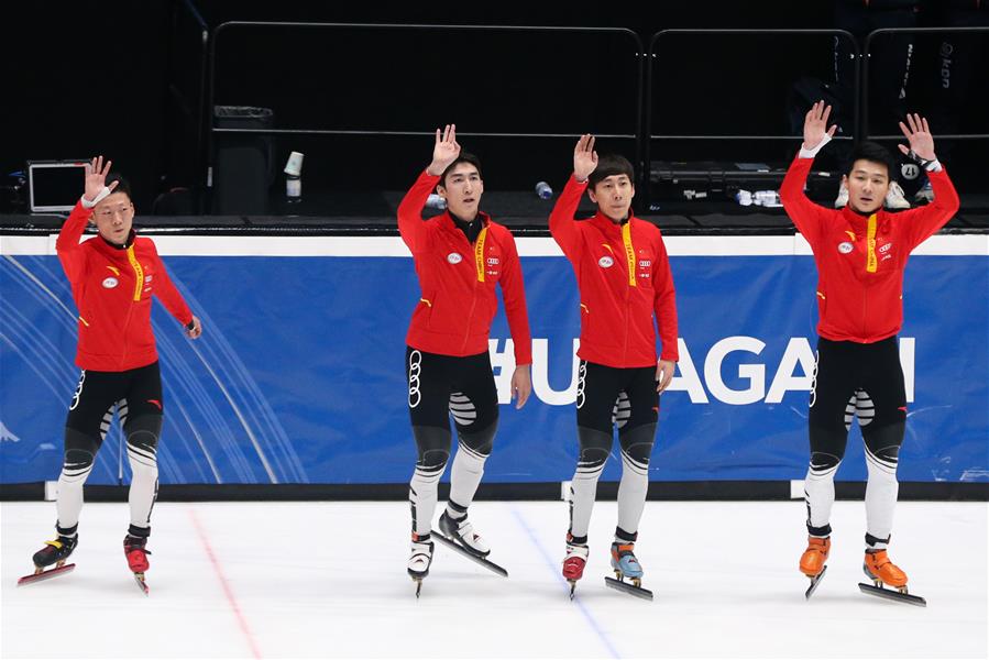 (SP)THE NETHERLANDS-DORDRECHT-ISU WORLD CUP-SHORT TRACK
