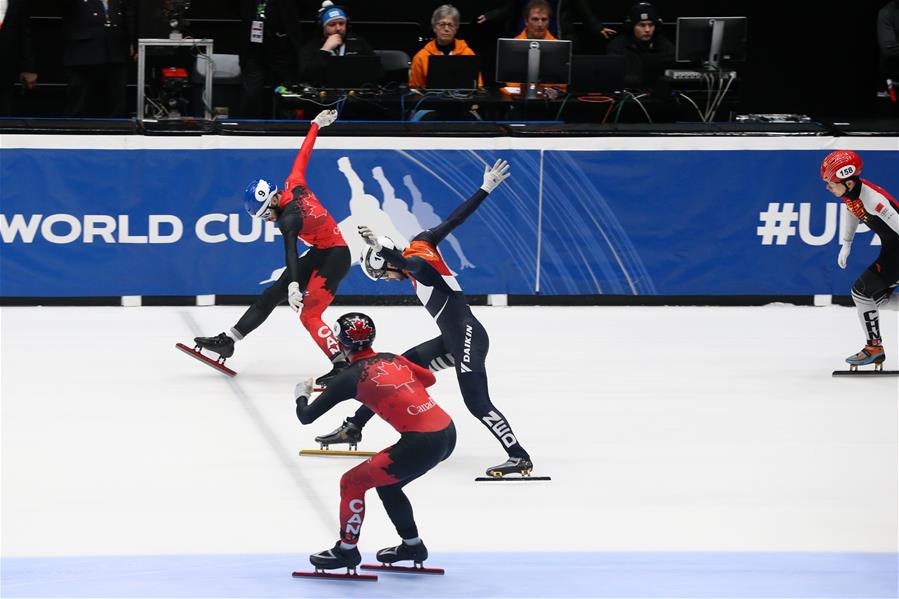 (SP)THE NETHERLANDS-DORDRECHT-ISU WORLD CUP-SHORT TRACK