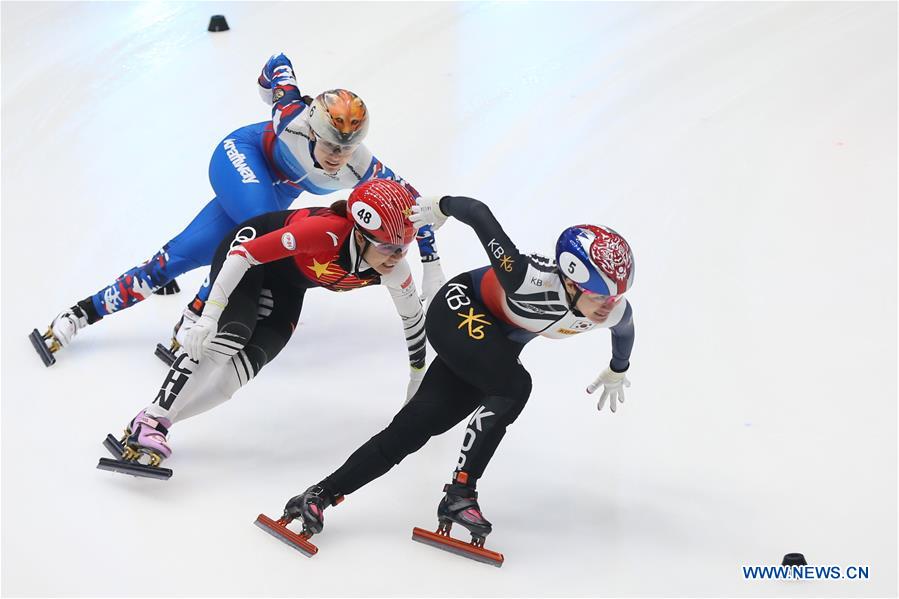 (SP)THE NETHERLANDS-DORDRECHT-ISU WORLD CUP-SHORT TRACK