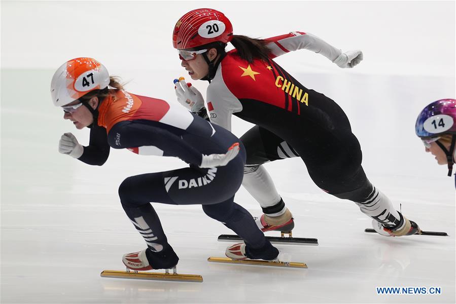 Highlights at ISU World Cup Short Track Xinhua English.news.cn