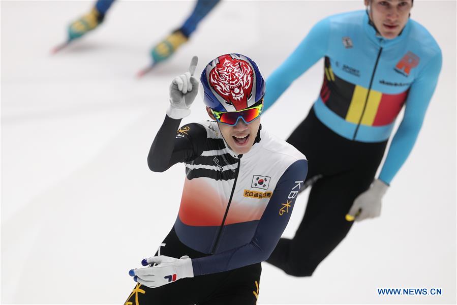 (SP)THE NETHERLANDS-DORDRECHT-ISU WORLD CUP-SHORT TRACK
