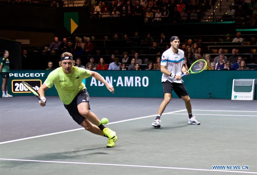knijpen Potentieel domein Highlights of ABN AMRO World Tennis Tournament - Xinhua | English.news.cn