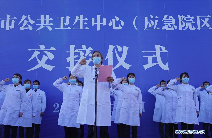 CHINA-SHAANXI-XI'AN-MAKESHIFT HOSPITAL-NOVEL CORONAVIRUS (CN)