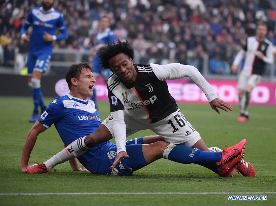 (SP)ITALY-TURIN-FOOTBALL-SERIE A-JUVENTUS VS BRESCIA
