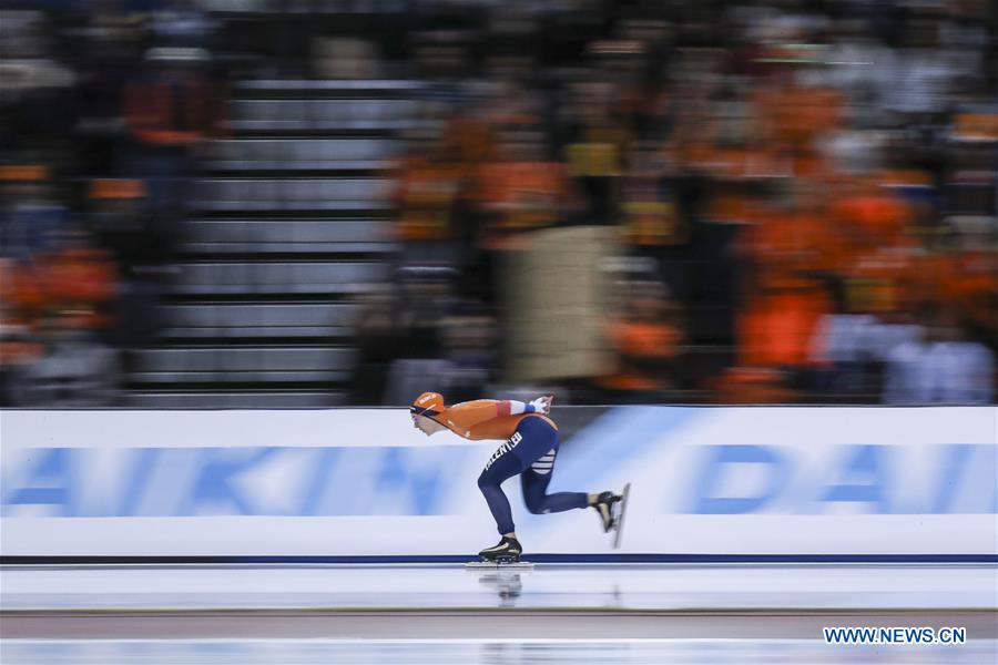 (SP)U.S.-SALT LAKE CITY-ISU-SINGLE DISTANCES SPEED SKATING-WORLD CHAMPIONSHIPS