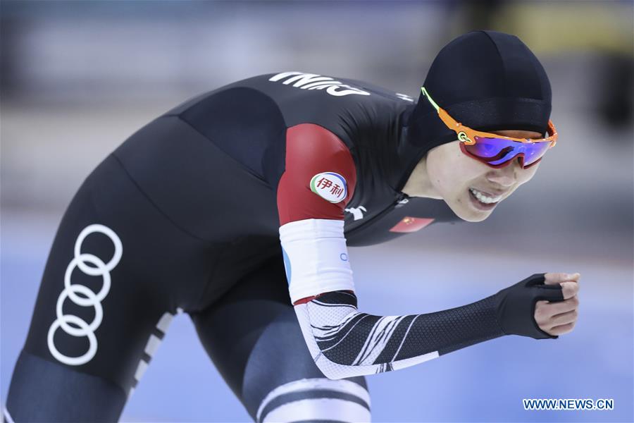 (SP)U.S.-SALT LAKE CITY-ISU-SINGLE DISTANCES SPEED SKATING-WORLD CHAMPIONSHIPS