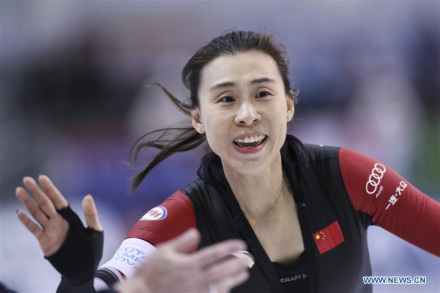 (SP)U.S.-SALT LAKE CITY-ISU-SINGLE DISTANCES SPEED SKATING-WORLD CHAMPIONSHIPS