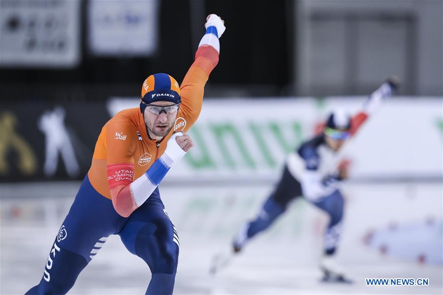 (SP)U.S.-SALT LAKE CITY-ISU-SINGLE DISTANCES SPEED SKATING-WORLD CHAMPIONSHIPS