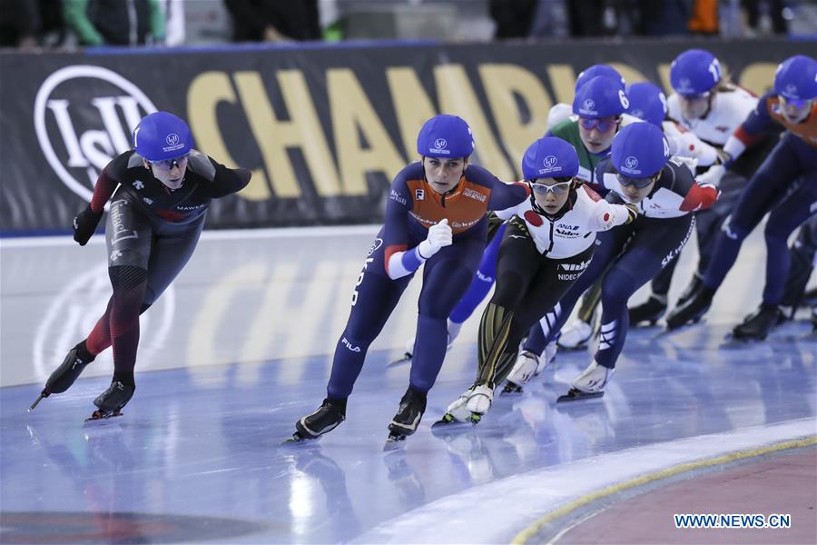 (SP)U.S.-SALT LAKE CITY-ISU-SINGLE DISTANCES SPEED SKATING-WORLD CHAMPIONSHIPS