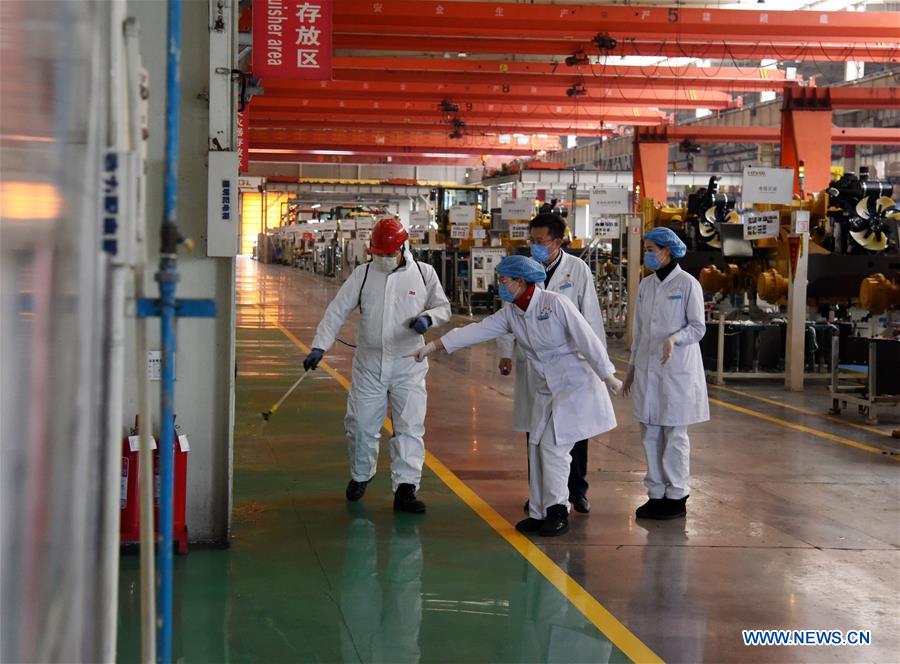 CHINA-SHANDONG-QINGDAO-NCP-MEDICAL SERVICE TEAM-ENTERPRISE-PRODUCTION (CN)