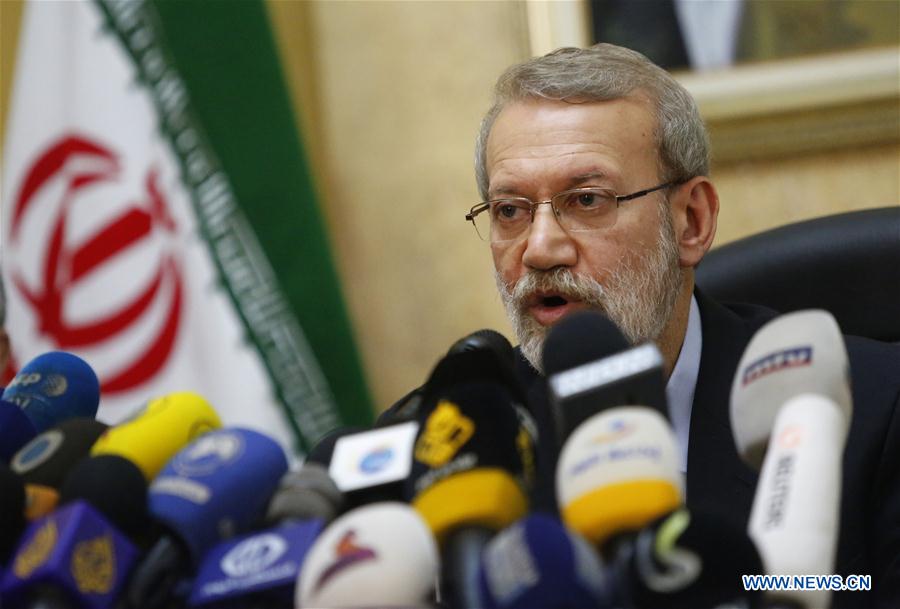 LEBANON-BEIRUT-IRAN-PARLIAMENT SPEAKER-PRESS CONFERENCE