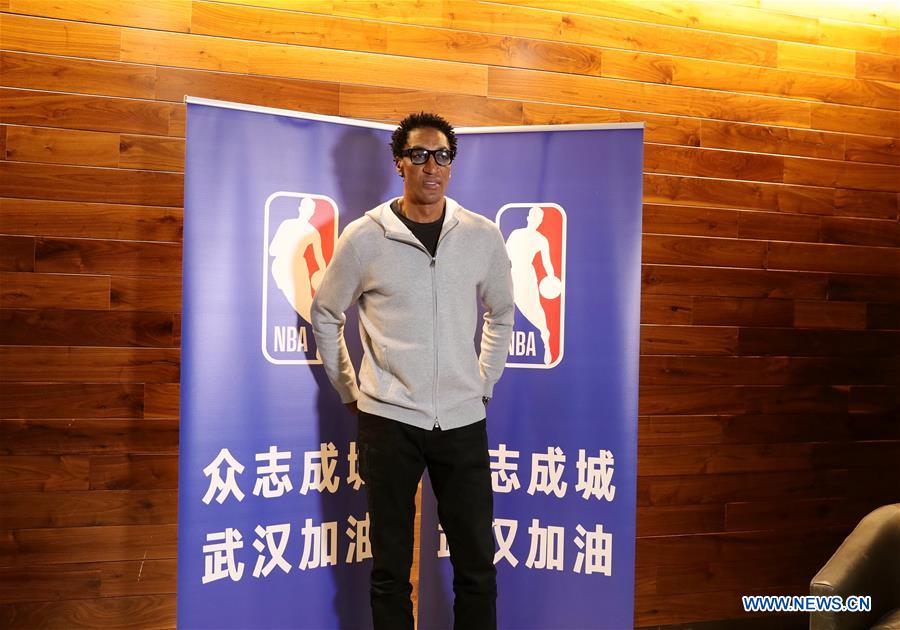 U.S.-CHICAGO-SCOTTIE PIPPEN-SUPPORT-CHINA-COVID-19-BATTLE