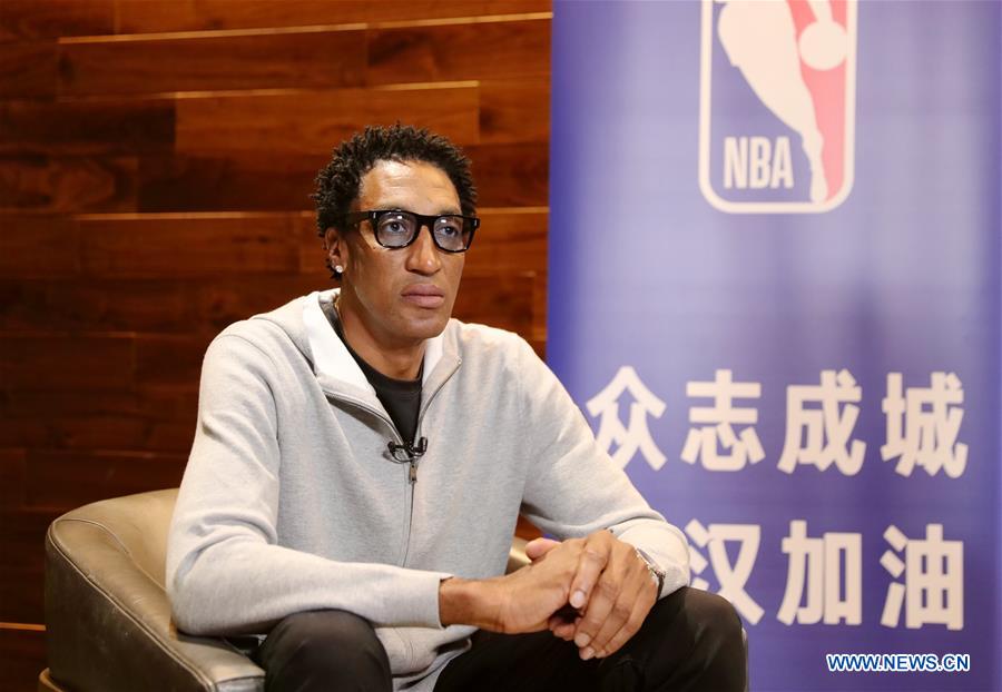 U.S.-CHICAGO-SCOTTIE PIPPEN-SUPPORT-CHINA-COVID-19-BATTLE