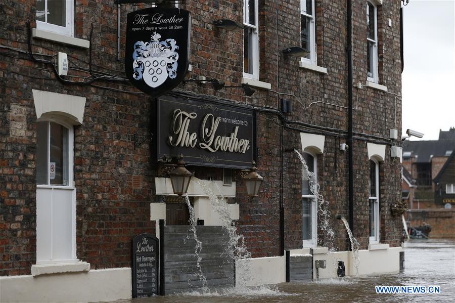 BRITAIN-YORK-FLOOD