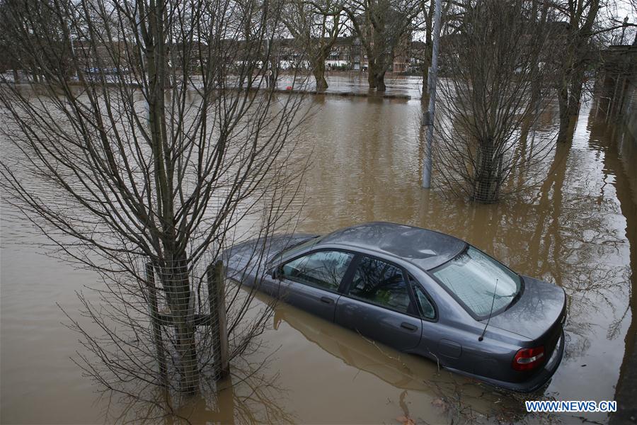 BRITAIN-YORK-FLOOD