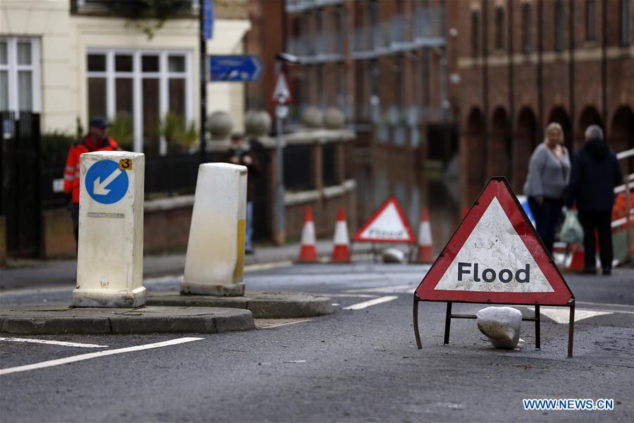 BRITAIN-YORK-FLOOD