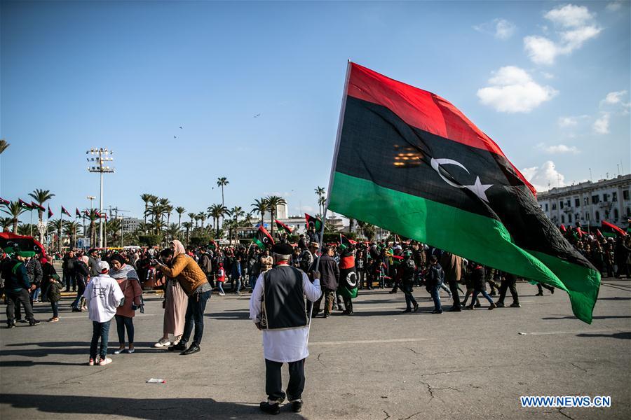 LIBYA-TRIPOLI-LIBYAN REVOLUTION-9TH ANNIVERSARY