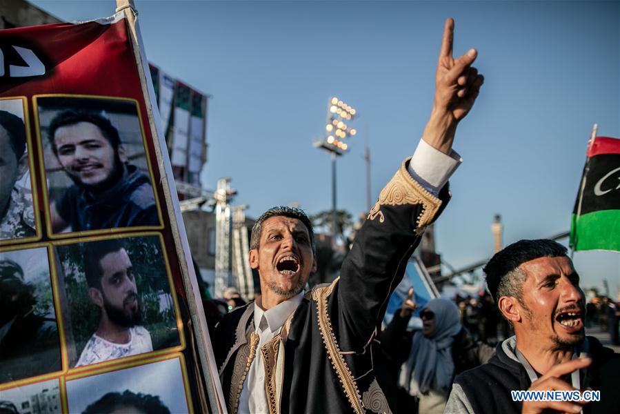 LIBYA-TRIPOLI-LIBYAN REVOLUTION-9TH ANNIVERSARY