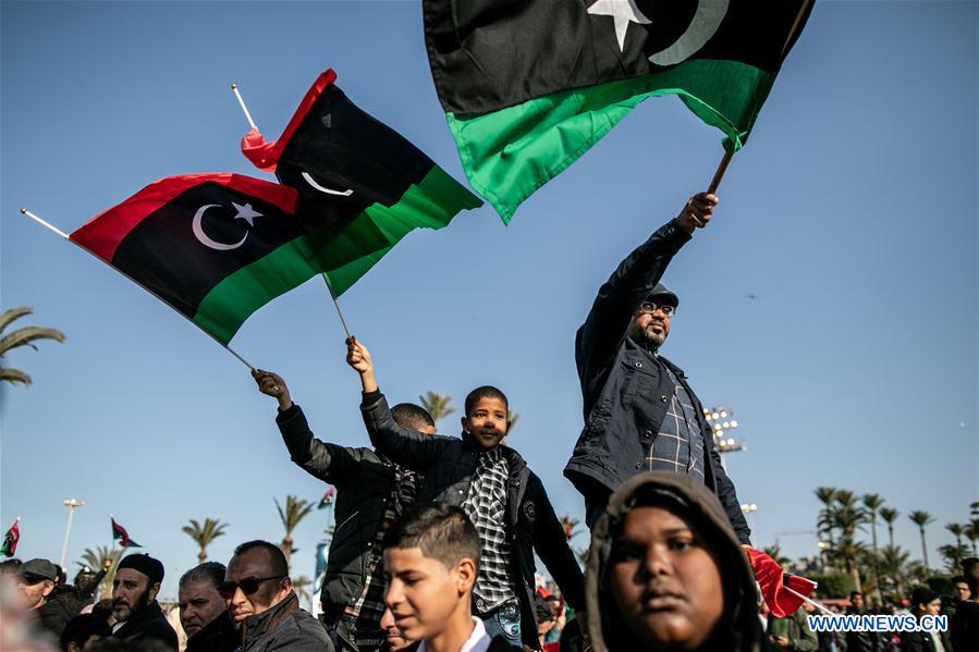LIBYA-TRIPOLI-LIBYAN REVOLUTION-9TH ANNIVERSARY