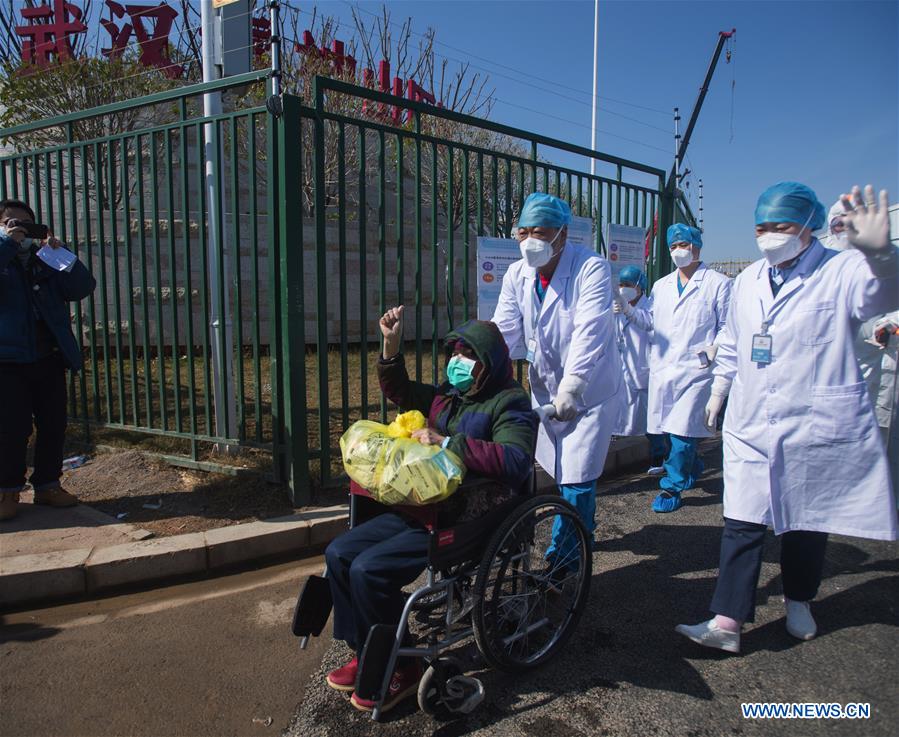 CHINA-HUBEI-WUHAN-LEISHENSHAN HOSPITAL-CURED PATIENTS (CN)