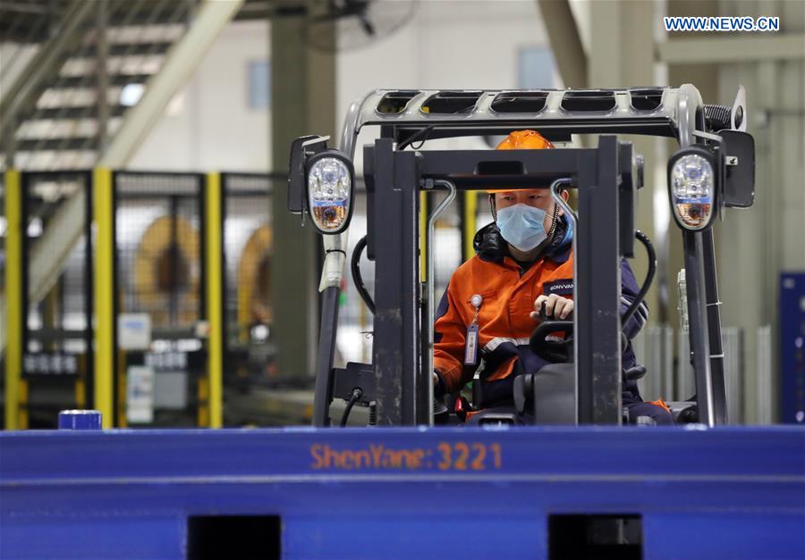 CHINA-LIAONING-AUTO PARTS PLANT-WORK RESUMPTION (CN)