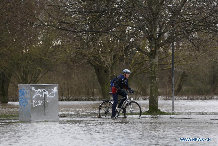 BRITAIN-YORK-FLOOD