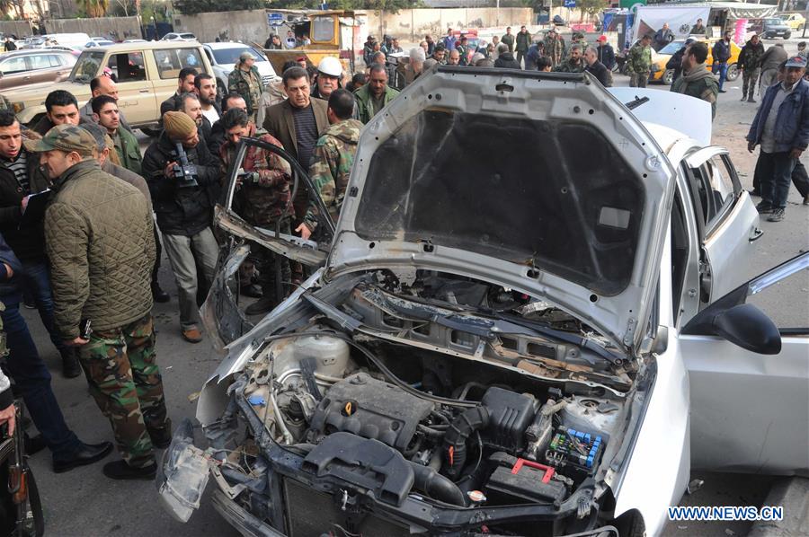 SYRIA-DAMASCUS-BLAST